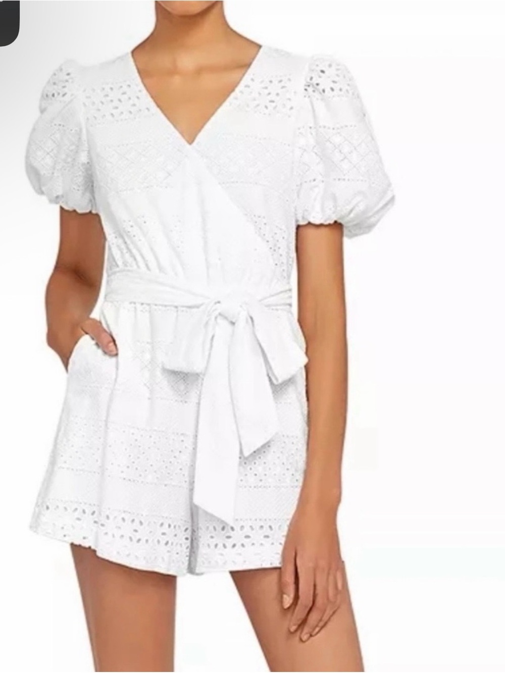 Alice + Olivia Paulina Romper - Picture 1 of 4